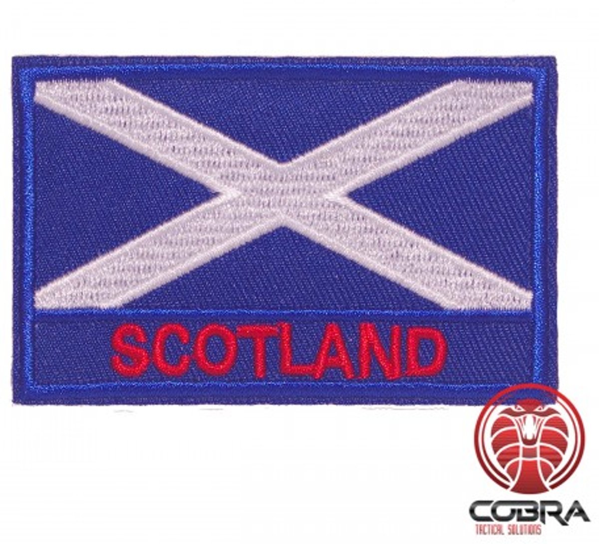 Vlag Schotland  geborduurde patch | Strijkpatches | Military Airsoft